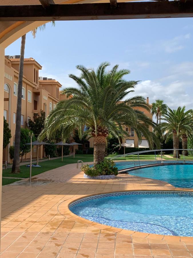 Primera línea, parking, wi fi, apartamento Palm Beach Denia Bagian luar foto