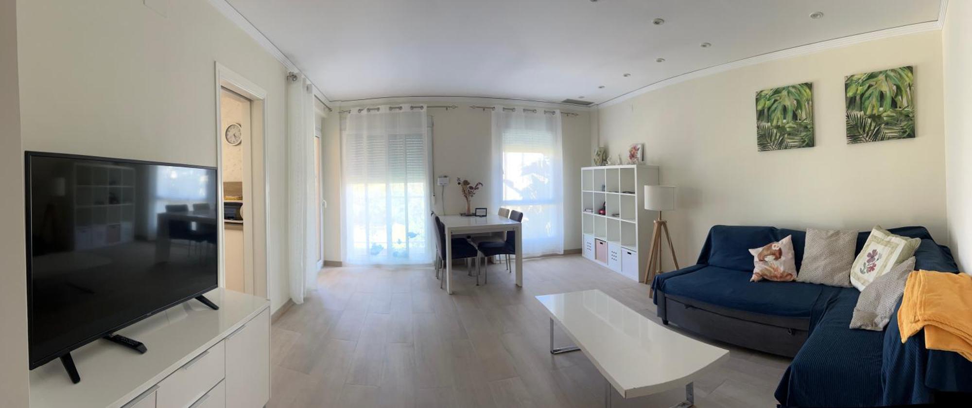 Primera línea, parking, wi fi, apartamento Palm Beach Denia Bagian luar foto